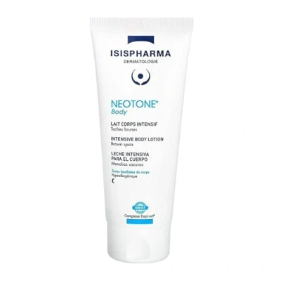 Abbildung von Isispharma Neotone Body Intensiv Körperlotion Pigmentflecken Nachtpflege geeignet für empfindliche Haut 100 ml