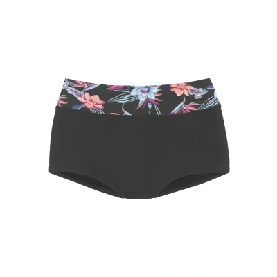 Abbildung von Kangaroos Bikinihose, Damen, Größe: 36, Schwarz bedruckt