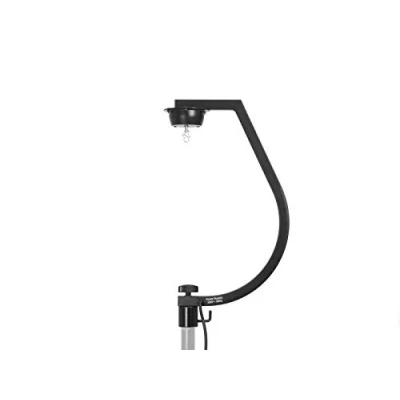 Abbildung von EUROLITE Stativhalterung mit Motor für Spiegelkugeln bis zu 30cm sw Geschwungene 30 cm schwarz