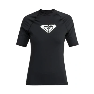 Abbildung von Roxy Whole Hearted SS Bikinitop, Damen, Größe: XL, Anthracite