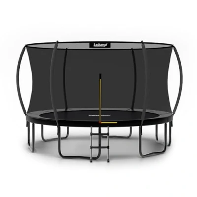 Abbildung von LeJump Gartentrampolin &#039;Kürbis&#039; 366cm TÜV GS geprüft, Ø 366,00 cm, Mit Sicherheitsnetz »Deluxe«, Schutzrand schwarz
