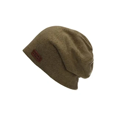 Abbildung von Sterntaler Baby Jungen Beanie Slouch Melange Mütze gefüttert mit weichem Baumwoll Fleece dunkelgrün, 51