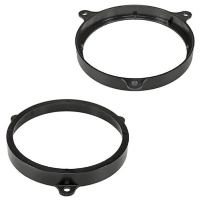 Abbildung von tomzz Audio 2855 002 Lautsprecherringe Adapter Halterungen kompatibel mit Toyota Yaris Avensis Corolla für 165mm DIN Lautsprecher