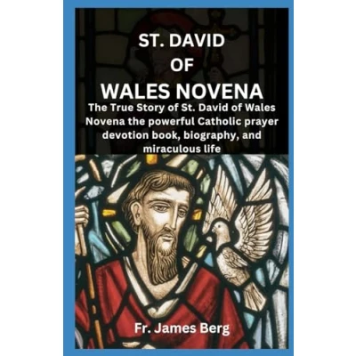Abbildung von St. David of wales NOVENA: the true Story novena powerful Catholic prayer devotion book, biography and miraculous life