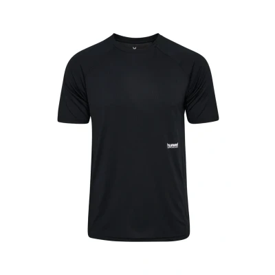 Abbildung von Hummel Pulse Workout T Shirt für Herren in Weiß Leicht, atmungsaktiv, ideal Training und Laufen
