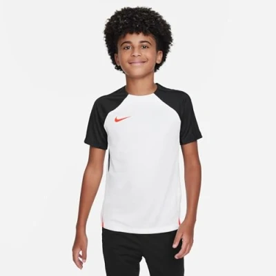Abbildung von Nike Performance DF Strike Unisex Sport Tshirt für Kinder, Größe: 140 152, White/black/bright crimson