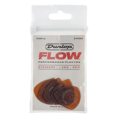 Abbildung von JIM DUNLOP Plektrum Flow Standard Grip 1,00mm 6 Stück