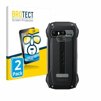 Abbildung von BROTECT (2 Stück Schutzfolie für Blackview N6000 (NUR Kameraschutz) Displayschutz Folie Ultra Klar