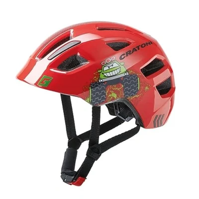 Abbildung von Cratoni Unisex Erwachsene Maxster Fahrradhelm, Rot, S M (51 56 cm)