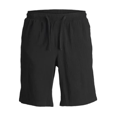Abbildung von Jack &amp; Jones Jpstjaiden Crinkle Jogger Jogginghose, Herren, Größe: XS, Black
