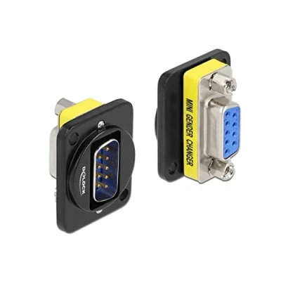 Abbildung von Delock D Typ Modul DB9 Stecker zu Buchse