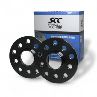 Abbildung von SCC Spurverbreiterungen Spurplatten 2x8mm 5x100 5x112 12378W kompatibel mit Ford Galaxy