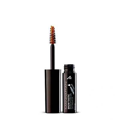 Abbildung von Manhattan Brow&#039;Tastic Augenbrauengel Dunkelbraunes Eyebrow Gel mit Argan Öl für langanhaltend definierte &amp; gepflegte Augenbrauen Farbe Brow Nie 003 1 x 5ml