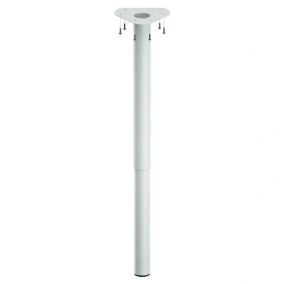 Abbildung von Teleskop Fuss DM 50 L600 900 mm weiss