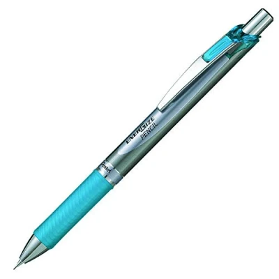Abbildung von Pentel EnerGize PL77 S automatischer Bleistift, 0,7 mm, himmelblauer Schaft, 12 Stück