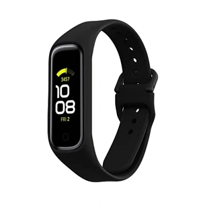 Abbildung von kwmobile Uhrenarmband Armband für Samsung Galaxy Fit 2, Ersatzarmband Fitnesstracker Fitness Band Silikon