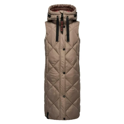 Abbildung von Navahoo Schnuckel Weste, Damen, Größe: XS, Dark taupe