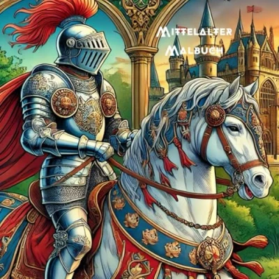Abbildung von Mittelalter Malbuch: Malbuch für junge Ritter und Burgfräulein