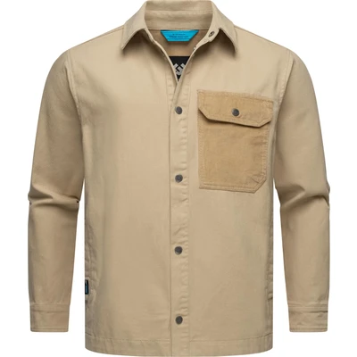 Abbildung von Ragwear Garwend Hemd, Herren, Größe: Small, Sand