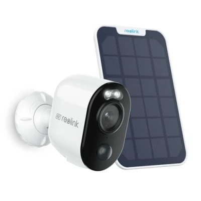 Abbildung von Reolink 5MP Überwachungskamera Aussen Akku Argus 3 Pro+Solarpanel, 2,4/5GHz WiFi, Solar WLAN Kamera Outdoor mit Mensch/Auto/Tiererkennung, Farbnachtsicht, Kein Hub Erforderlich, Keine Monatsgebühr