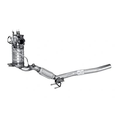 Abbildung von HELLA 8LG 366 071 531 Rußpartikelfilter Euro 4 Cordierit überwiegend Langstreckenverkehr mit Anbauteilen VOLKSWAGEN: Passat B6 Variant