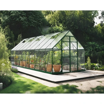 Abbildung von Canopia by Palram Balance Gewächshaus 244x607 cm Gartengewächshäuser