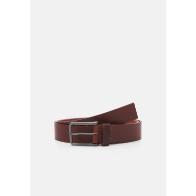 Abbildung von Calvin Klein Warmth Oiled Grain Gürtel, Herren, Größe: 130, Dark tan