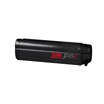 Abbildung von Fiamma F45S 400 Markise schwarz, 400cm, Royal Grey
