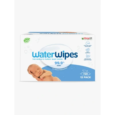 Abbildung von WaterWipes Plastikfrei Feuchttücher 12x60 Packung