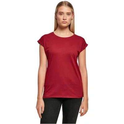 Abbildung von Build Your Brand Rundhalsshirt Ladies Extended Shoulder Damen T Shirt