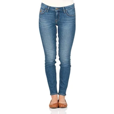 Abbildung von Lee Damen SCARLETT&#039; Skinny Jeans, , Blau (Blue Drop Em), 26W / 33L