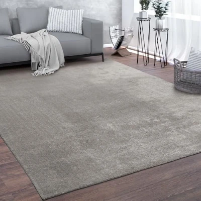 Abbildung von Paco Home Teppich &quot;Cadiz 630&quot;, rechteckig, 14 mm Höhe, Uni Farben, besonders weich, waschbar, auch als Läufer erhältlich