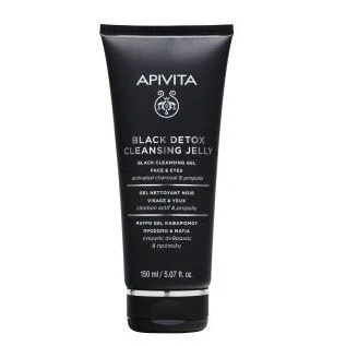Abbildung von Apivita Gel Face Care Cleansers Black Detox Cleansing Jelly
