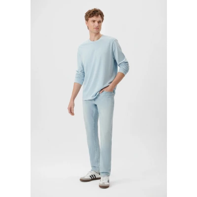 Abbildung von Mavi Langarmshirt, Herren, Größe: Large, Niagara mist