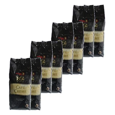 Abbildung von Schirmer Kaffee Cafe Creme nach Schweizer Art, ganze Bohnen, Kaffeebohnen, 8er Pack, 8 x 1000g