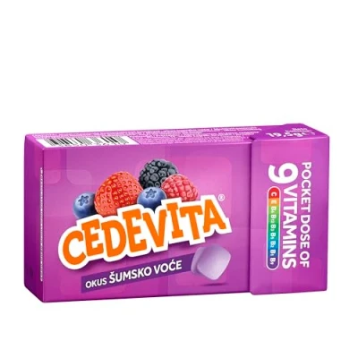Abbildung von Cedevita Multivitamin Healthy and Sweet Candies (Waldfrüchte)