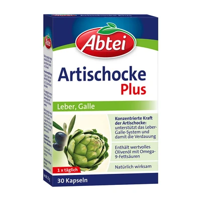 Abbildung von Abtei Artischocke Plus Kapseln TF 30 St