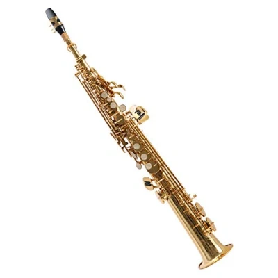 Abbildung von Classic Cantabile Winds SS 450 Bb Sopransaxophon (Messing, klarlackiert, Hoch Fis Klappen, ergonomische Klappenmechanik)