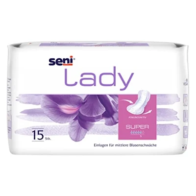Abbildung von Seni Inkontinenzboxer Lady Super 15 Stück