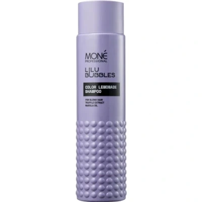 Abbildung von MONÉ PROFESSIONAL Shampoo Keratin für Blondes und Gebleichtes Haar Farberhaltung Nährt, Hydratisiert Schützt Pflege trockenes geschädigtes kein violett 300ml