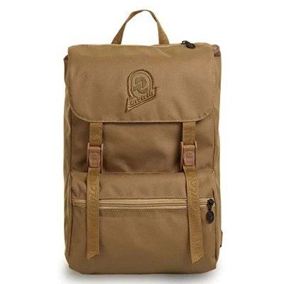 Abbildung von Invicta Rucksack, JOLLY SOLID S Tagesrucksack, Lässiger Daypack, Unisex, Für Büro, Ausflüge &amp; Pendeln, Uni, Sport, Freizeit, italienisches Design, beige