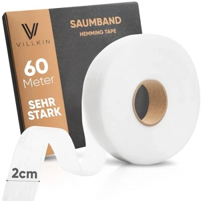 Abbildung von Versteifungsband Saumband (6000cm x 2cm), Villkin, Zum Bügeln