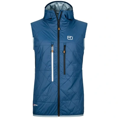 Abbildung von ORTOVOX Swisswool Piz Boè Vest Women Female Mid layer Sea Surface L
