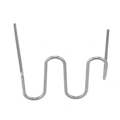 Abbildung von Keenso Auto Stoßstange Kunstoffschweißgerät Reparatur Set, 100 Stk. 0,6mm Kunststoff Schweißen Heftklammern für Kunststoffreparatur/Schweißen (&quot;Wave &quot;Style)