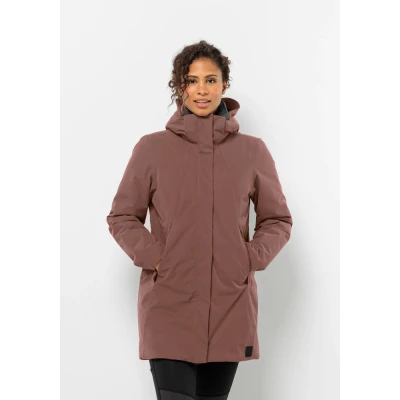 Abbildung von Jack Wolfskin Salier Wintermantel, Damen, Größe: Medium, Wild ginger