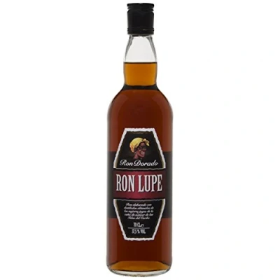Abbildung von Rum Dorado Lupe, Brauner Karibischer Rum, 0,7L Flasche, 37,5% Vol Perfekt für Cocktails und Pur