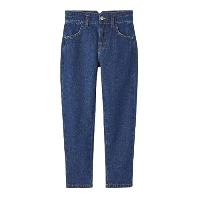 Abbildung von Name it Nkfbella MOM Jeans Relaxed Fit für Kinder, Größe: 122, Dark blue denim