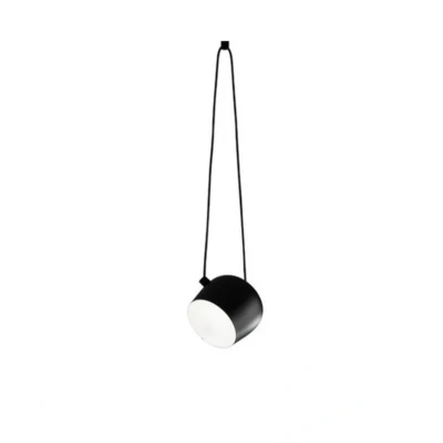 Abbildung von FLOS Aim Small LED Hängeleuchte, schwarz