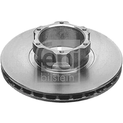 Abbildung von FEBI BILSTEIN 09678 Bremsscheibe Vorderachse 324 30 6 140 innenbelüftet beschichtet MERCEDES BENZ: Vario Kipper, Kasten / Kombi