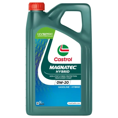 Abbildung von Castrol Magnatec Hybrid 0W 20 5l Motoröl 15F873 TOYOTA: Aygo X, Aygo, Yaris III Schrägheck, MAZDA: CX 5 I, 3 6 Kombi, MITSUBISHI: ASX SUV